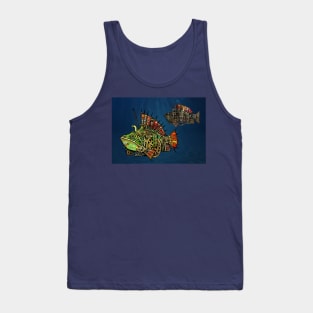 Steampunk Fish #5 Tank Top